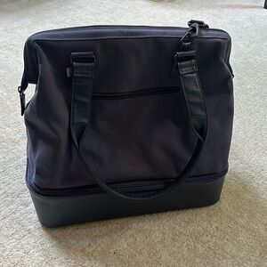 Navy Blue Beis mini weekender bag